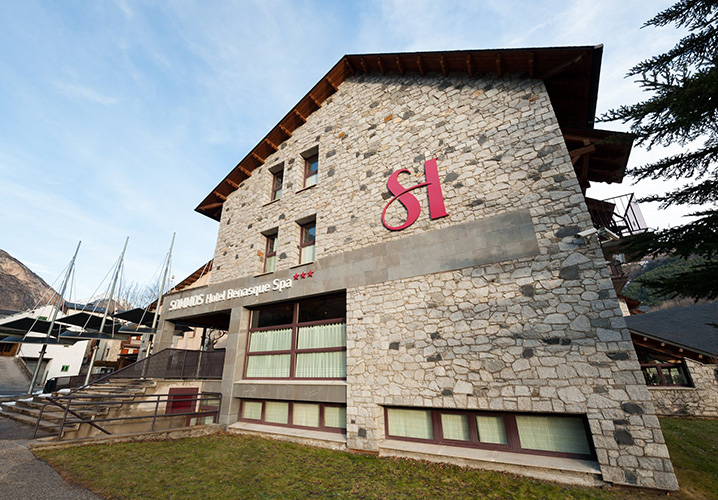 The Hotel Sommos Spa in Benasque, Cerler